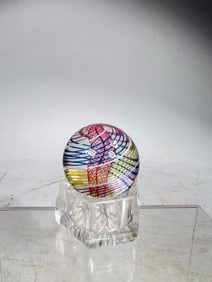Latticino Core Swirl by Fritz Lauenstein