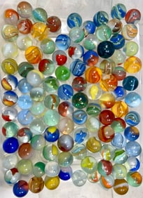 Machine Made Marbles (102 total)