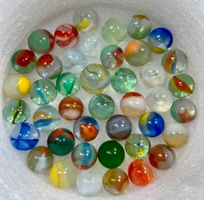 Machine Made Marbles (43 total)