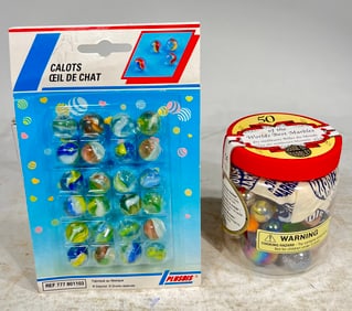 Boxed Machine Made Marbles