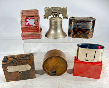 Six Assorted Banks