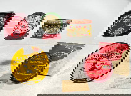 Five Tin Still Banks: American 1930 to 1960
