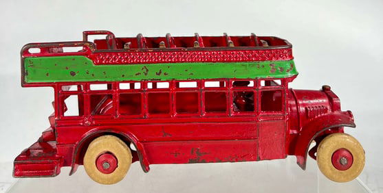 Eight-Window Double-Decker Bus