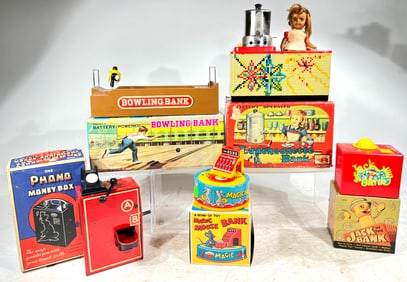 Five Modern Mechanical Banks
