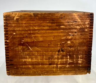 Jolly Man Wood Bank Box