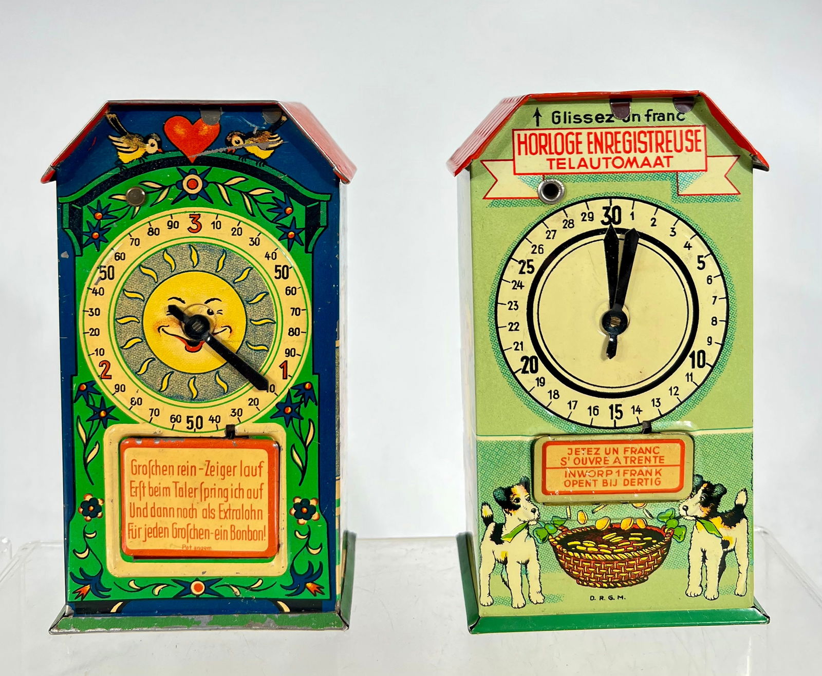 Two Tin Registering Banks (1 of 3)