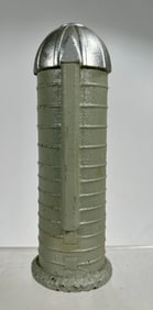 Marietta Silo Cast Iron Bank