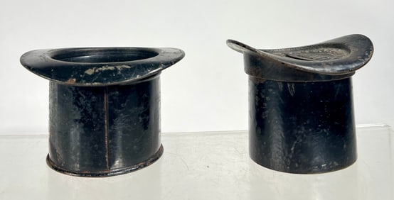 Two High Hat Banks One Cast Iron/ One Tin