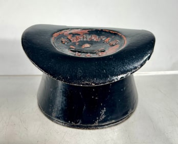 Grandpa's Hat Cast Iron Bank