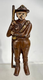 Boy Scout with Scarf & Buckle