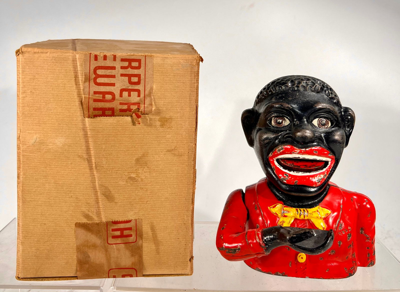 Original Antique Jolly Nigger Bank