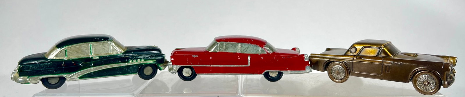 Three Automotive Still Banks: Made by Banthrico Chicago, Ill. 1950s/1970s - 7 1/4" - 8" L