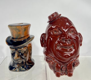 Humpty Dumpty/ Uncle Sam Ceramic Bust Banks