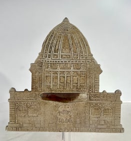 Colombian Magic Savings Bank Cast Iron Mechanical Bank