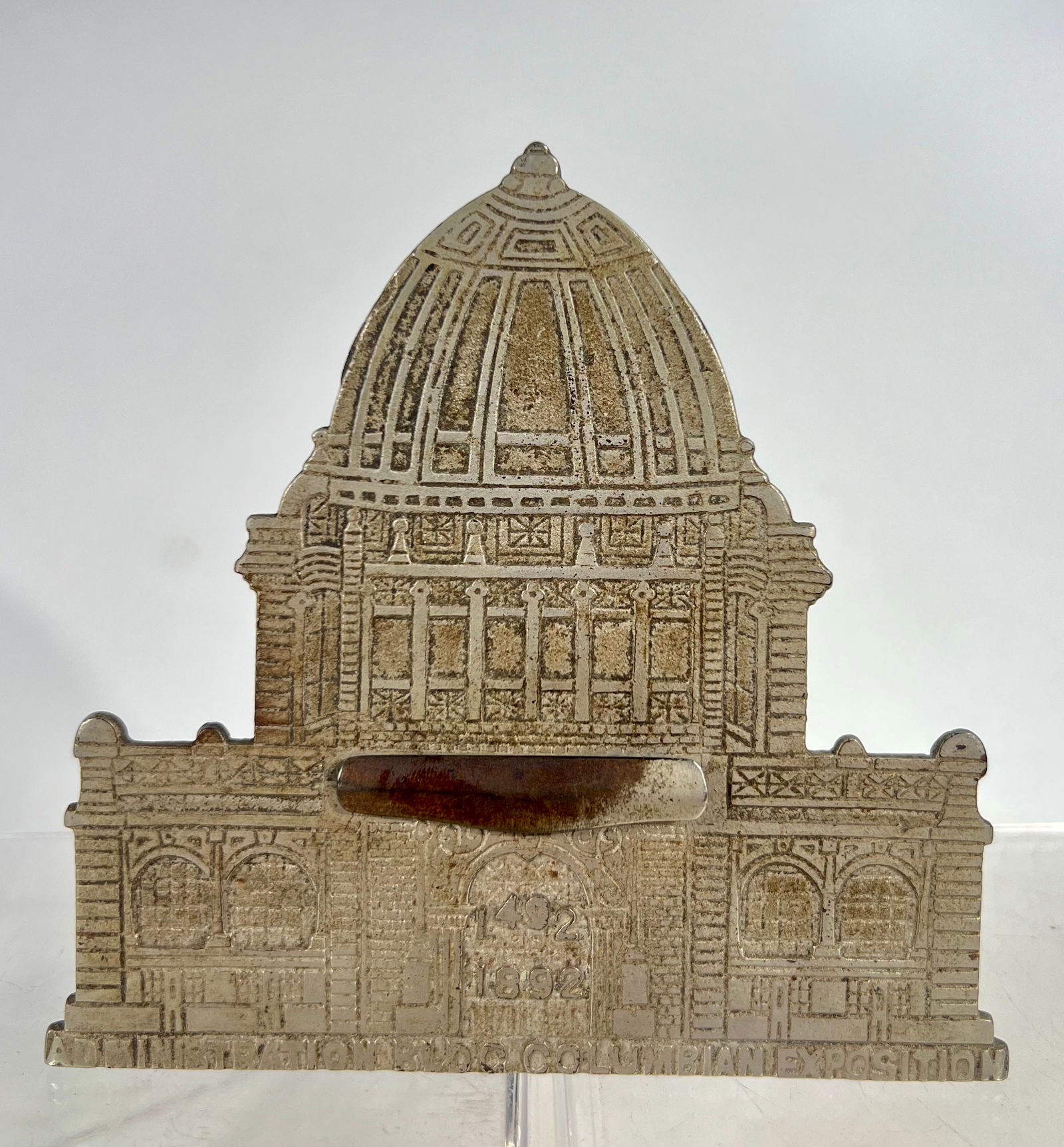 Colombian Magic Savings Bank Cast Iron Mechanical Bank (1 of 3)