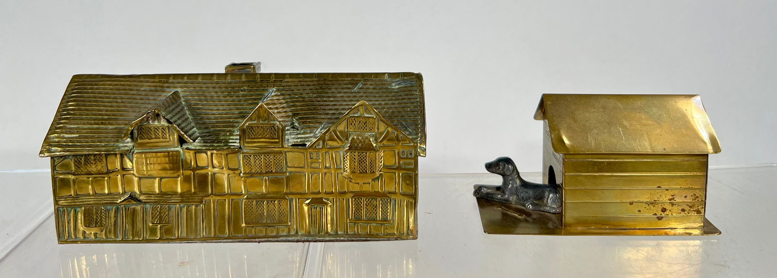 Tin/ Brass Still Banks (1 of 3)