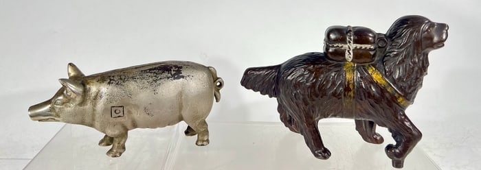 Large Irish Setter/ Pig Bank
