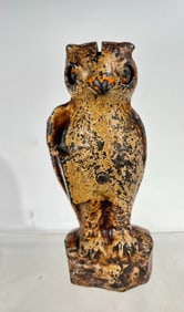 Owl Slot in Head Mechanical Bank