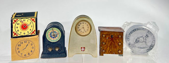 Five Tin/ Alloy Banks