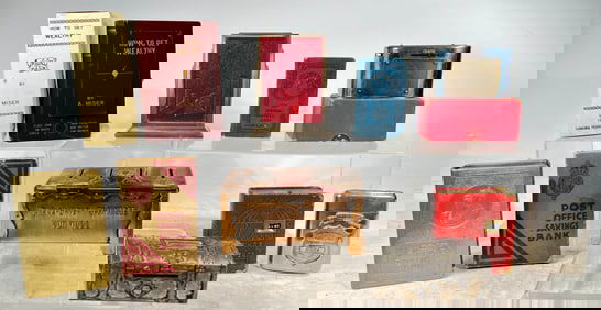 Nine Assorted Still Banks