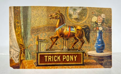 Trick Pony Trade Card