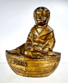 "The Mermaid" Cast Iron Bank
