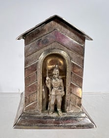 Silver Plated Sentry Post