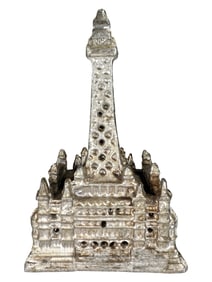 Rare Aluminum Blackpool Tower Bank