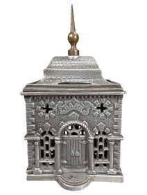 Lead Alloy Roof Bank with Finial