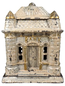 Deluxe Painted Four Tower Bank