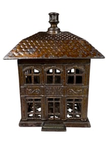 Finial - Cast Iron Bank