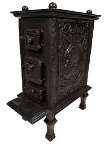 Elegant Enameled Room Heater