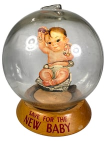 "Save for the New Baby" Bubble Bank