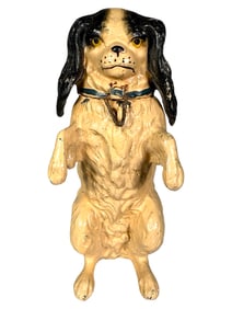 Japanese Spaniel Spelter Bank