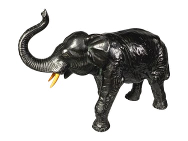 Elephant Statue - Lead