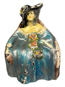Woman Seated in Chair Doorstop