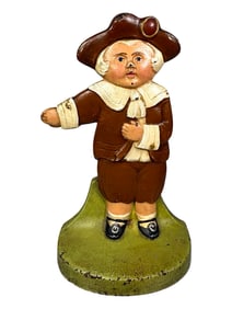 Colonial Pilgrim Doorstop