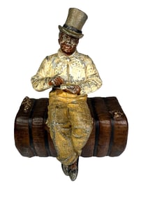 Black Man on Cotton Bale