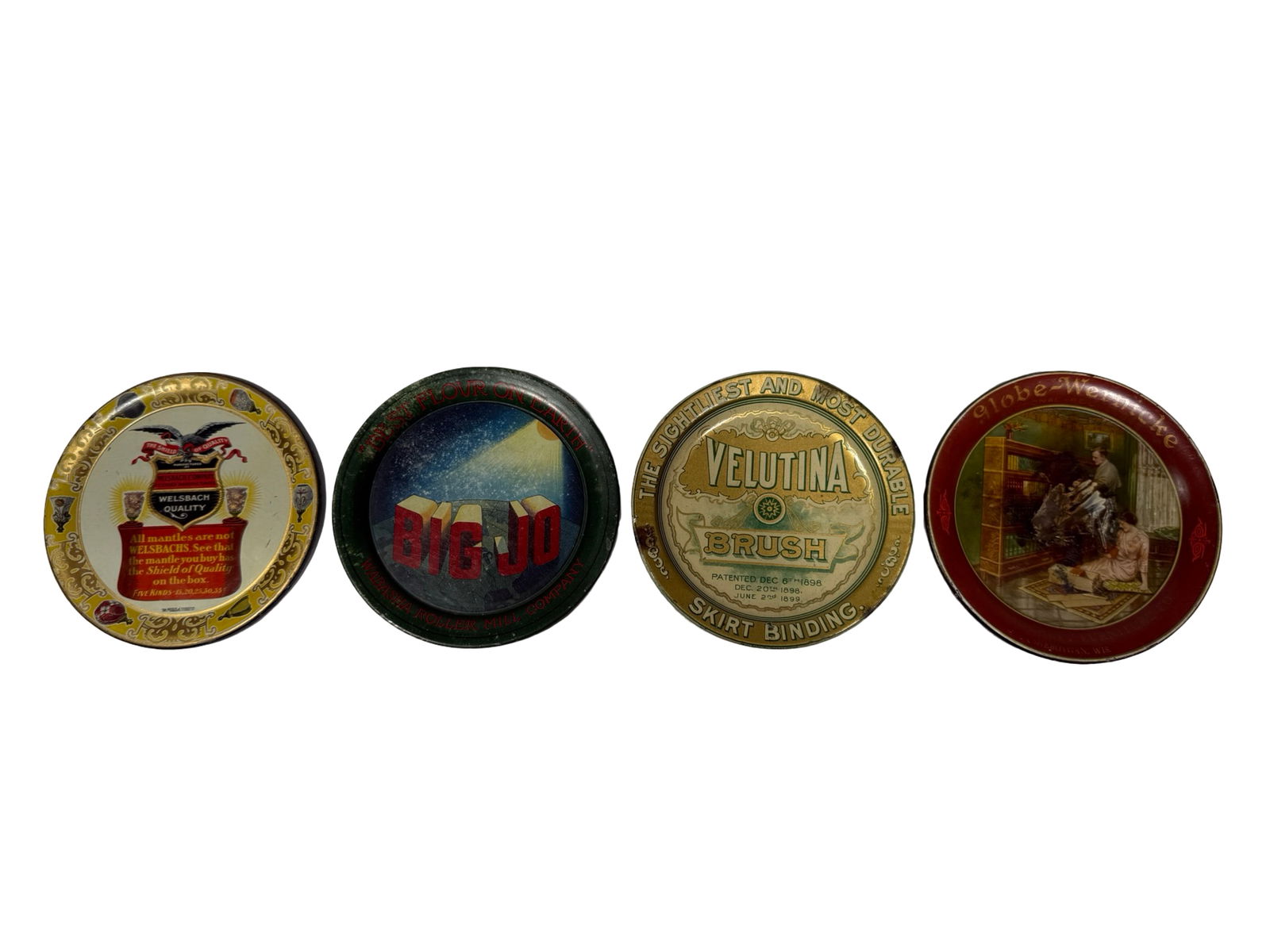 Four Tin Tip Trays (1 of 9)