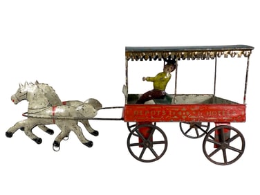 Small Two Horse Covered Dray