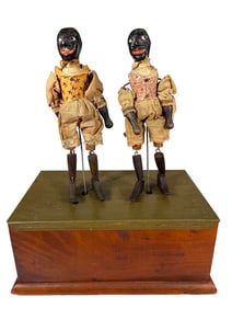 Mechanical Tap Dancers on Tin Top