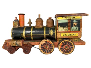 Golden Gate - U. S. Grant Paper Litho Train Set