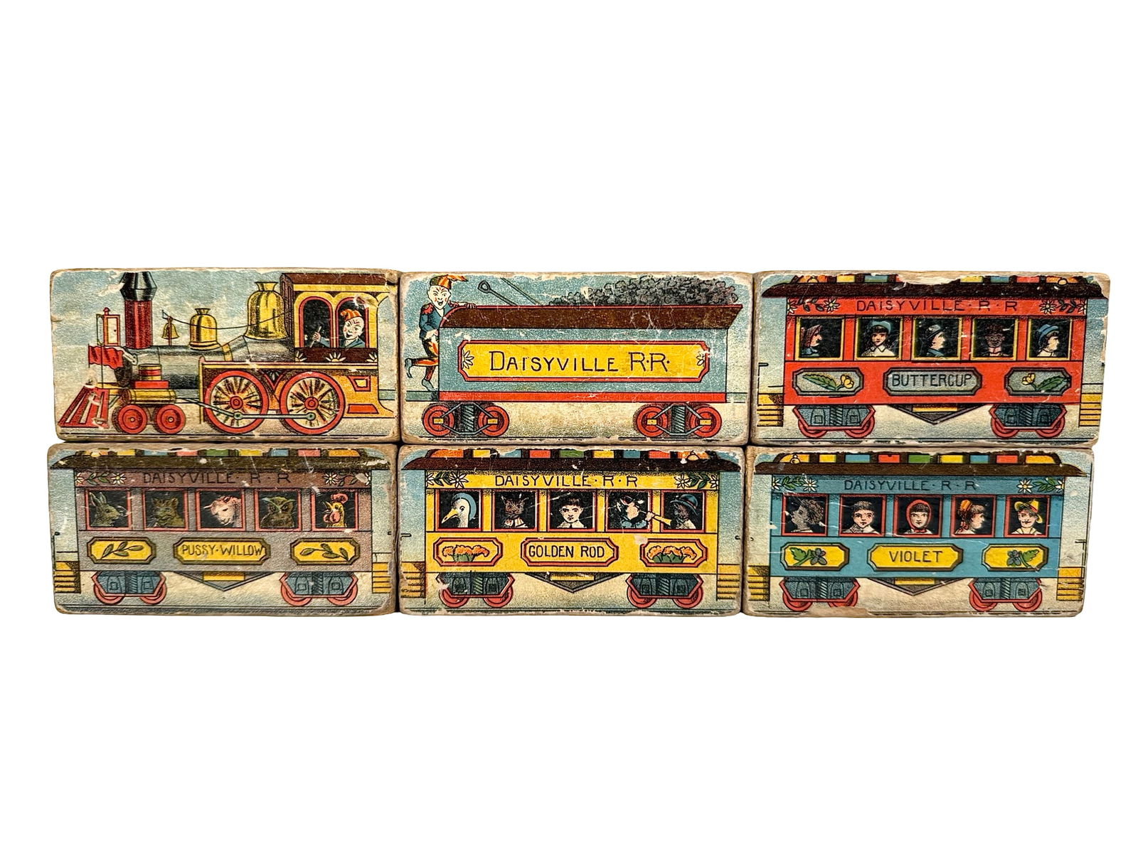 Two Train Themed Block Sets (1 of 11)