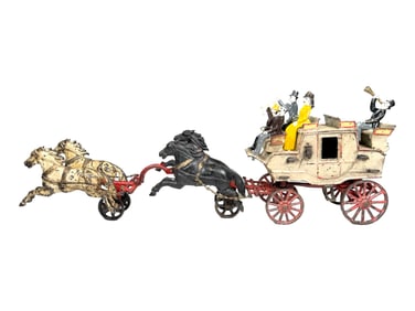 Tally Ho Stagecoach Iron Toy