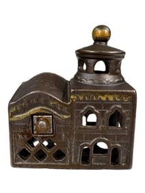 Two Story Mosque Iron Bank