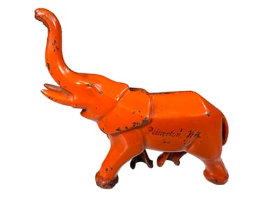 Art Deco Elephant Iron Bank