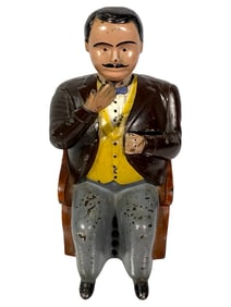 Tammany, Brown Coat - Cast Iron Mechanical Bank