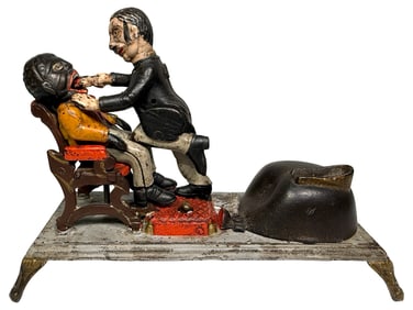 Dentist - Cast Iron Mechanical Bank