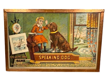 Speaking Dog Trade Card