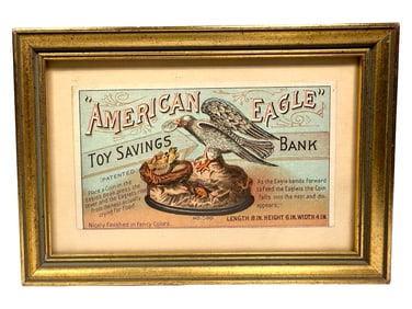American Eagle Trade Card